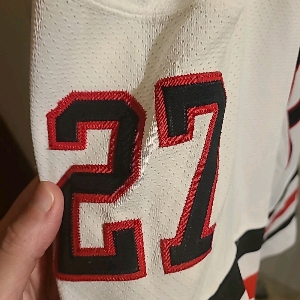 Vintage 90s 2xl Chicago Blackhawks Jersey Jeremy Roenick Hockey Starter Sewn - Picture 9 of 15